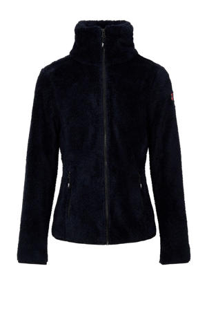 fleece vest Evy donkerblauw
