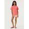 Garcia T-shirt met backprint rood