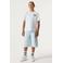 Garcia T-shirt met backprint lichtblauw