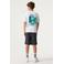 Garcia T-shirt met backprint wit