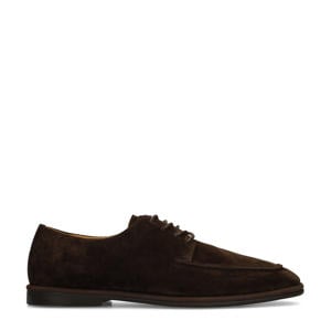 suède veterschoenen bruin