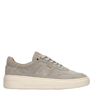 suède sneakers grijs
