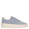Manfield suède sneakers blauw