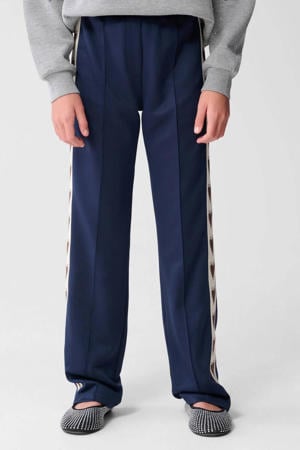 pantalon met hartjes donkerblauw