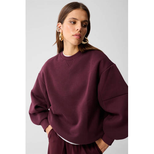 Shoeby sweater donkerrood afbeelding