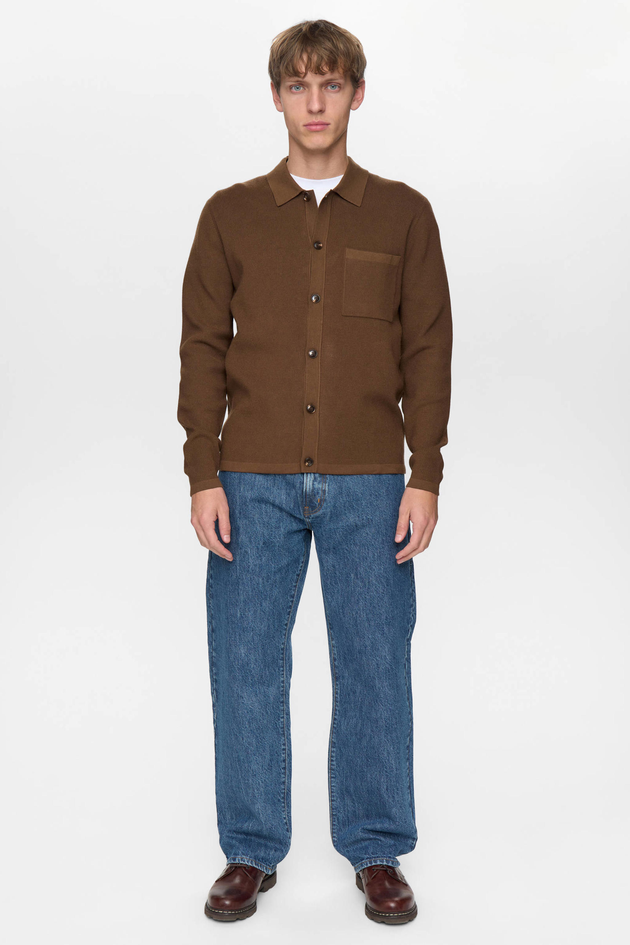 Stockerpoint Devito Herenvest, bruin, standaard, bruin, 50 Stockerpoint Devito Herenvest, bruin, standaard, bruin, 50