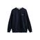 Anerkjendt sweater met backprint donkerblauw