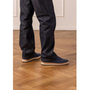 thumbnail: No Stress suède sneakers donkerblauw