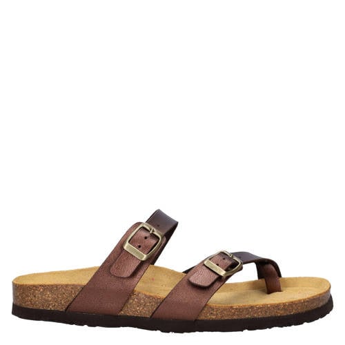 Nelson slippers bruin