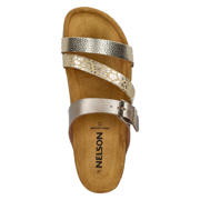 thumbnail: Nelson imitatieleren leren slippers taupe