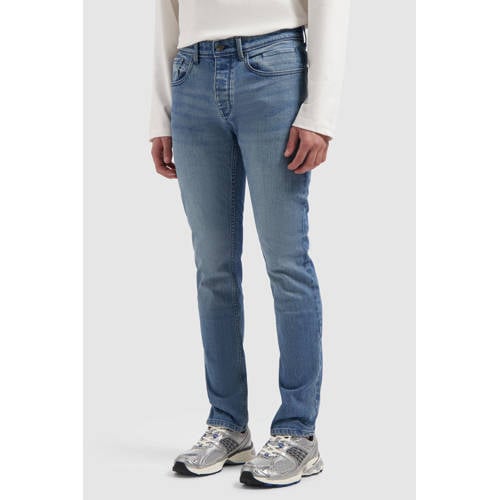 Pure Path Ryan slim fit jeans denim mid blue afbeelding
