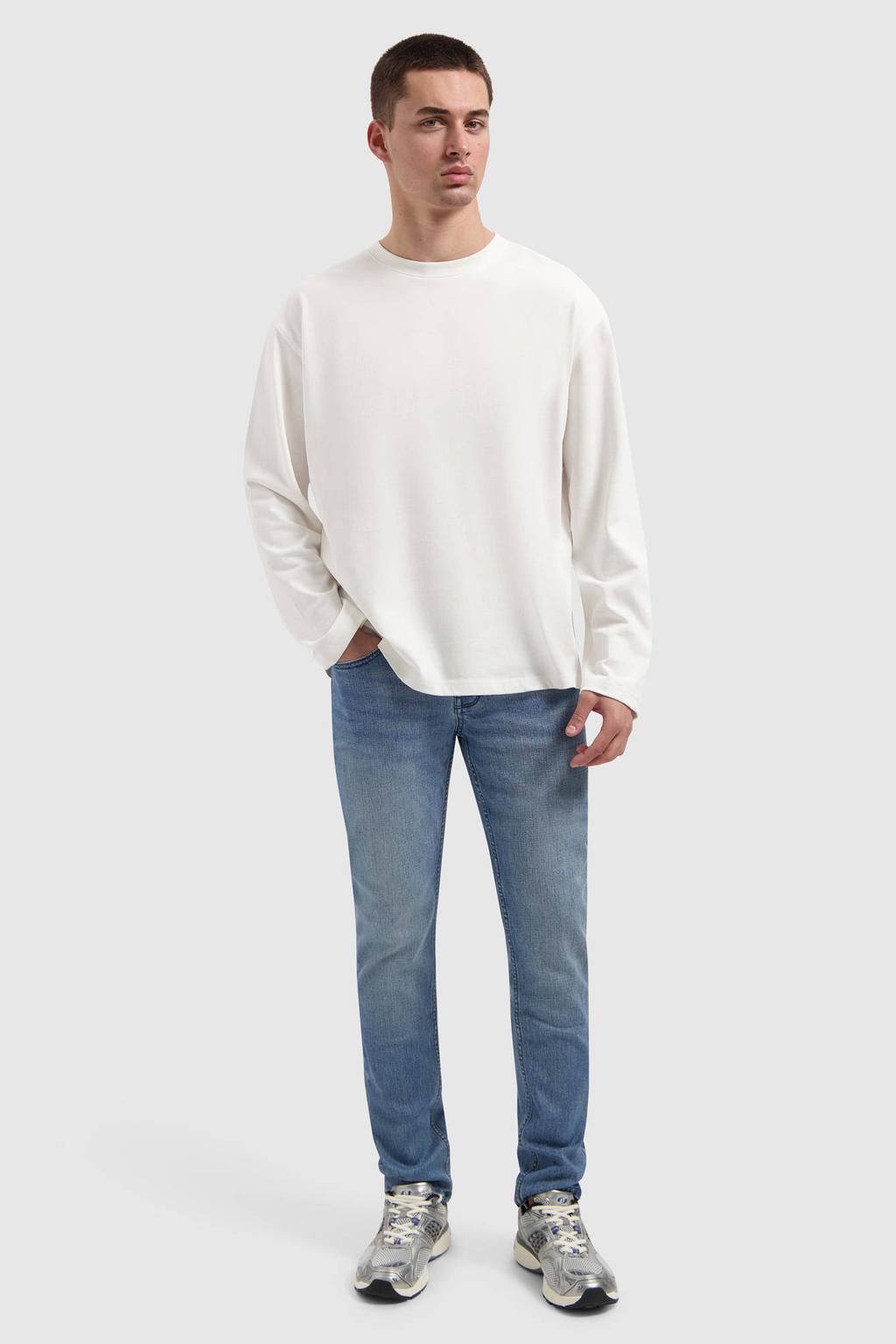 Pure Path Ryan slim fit jeans denim mid blue