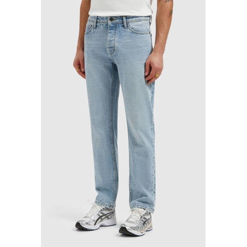 Pure Path Eric regular fit jeans denim light blue afbeelding