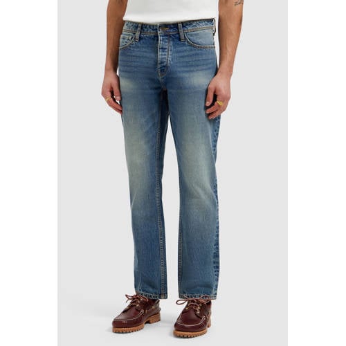 Pure Path regular fit jeans blauw afbeelding