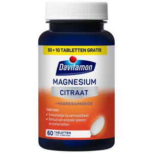 Magnesium Citraat tabletten - 60 stuks