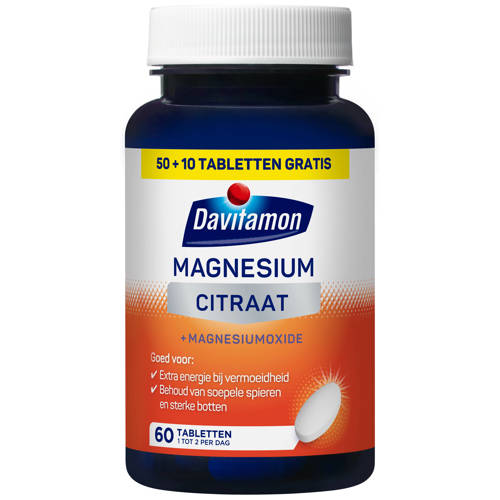 Davitamon Magnesium Citraat tabletten - 60 stuks afbeelding