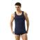 Mey hemd Dry Cotton donkerblauw