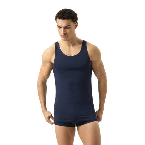 Mey hemd Dry Cotton donkerblauw afbeelding