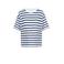 Mey pyjamatop Breezy Stripes wit/donkerblauw