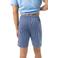 Mey pyjamashort Graphic Stripes lichtblauw/donkerblauw