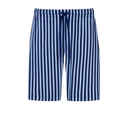 Mey pyjamashort Graphic Stripes lichtblauw/donkerblauw afbeelding