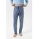 Mey pyjamabroek Graphic Stripes lichtblauw/donkerblauw