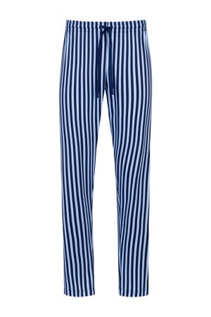 pyjamabroek Graphic Stripes lichtblauw/donkerblauw