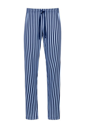 pyjamabroek Graphic Stripes lichtblauw/donkerblauw
