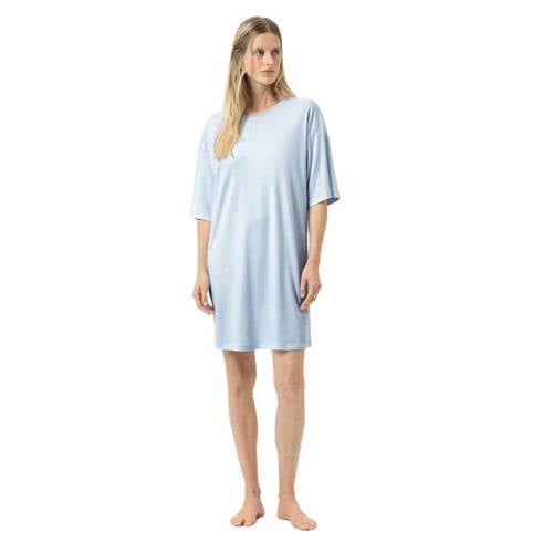 Mey nachthemd Simple Stripes lichtblauw afbeelding