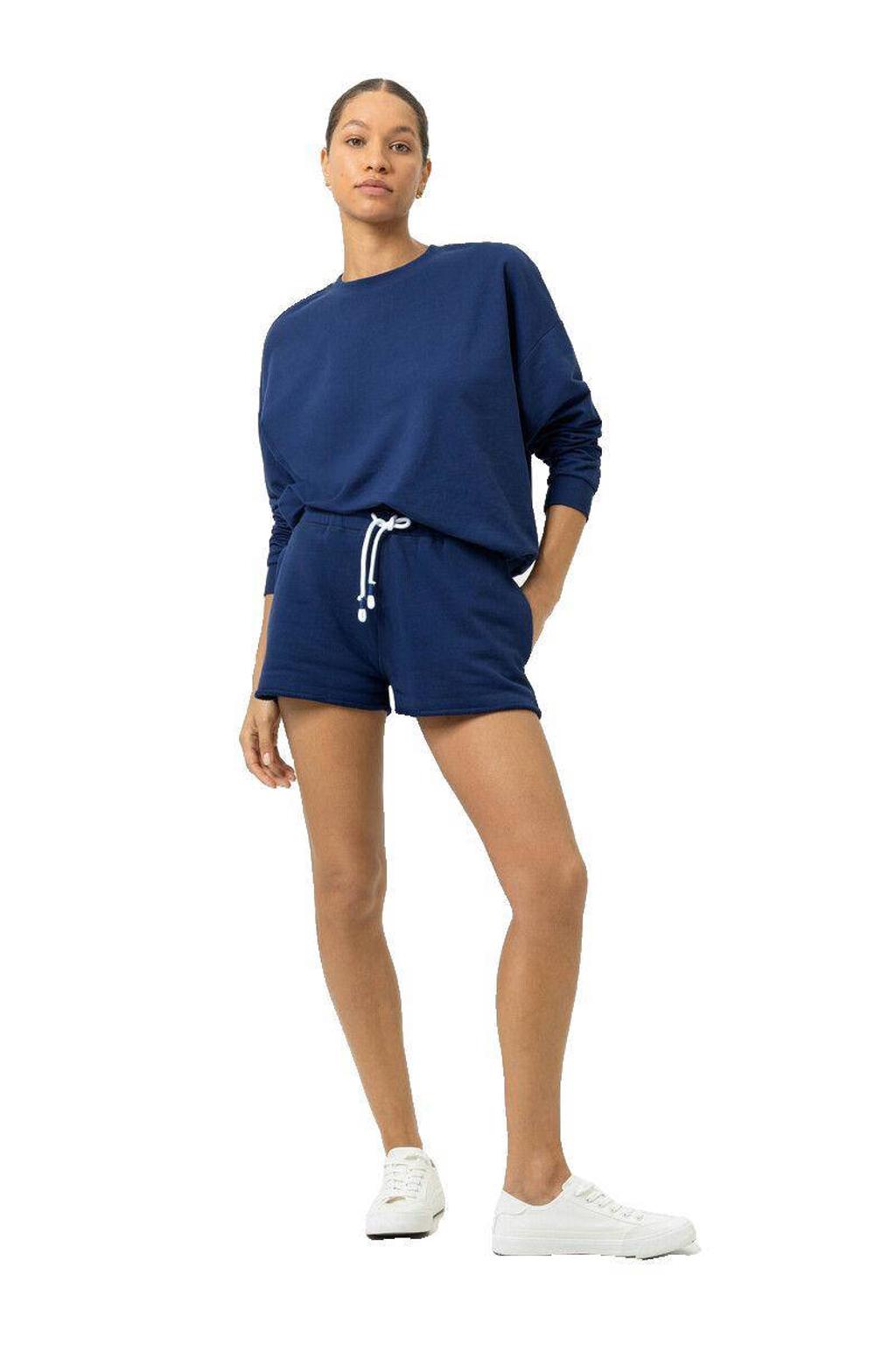 Mey pyjamashort Mellow Cotton donkerblauw