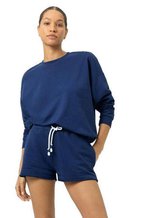 pyjamashort Mellow Cotton donkerblauw