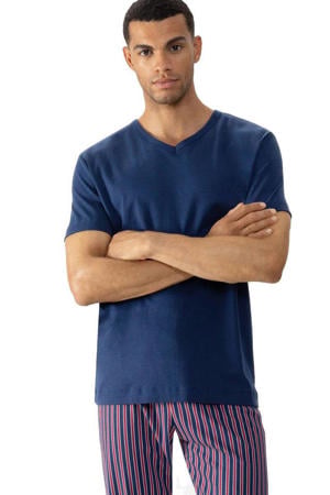 pyjamatop Solid Night donkerblauw