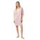 Mey nachthemd Simple Stripes lichtroze