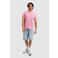 Pure Path regular T-shirt met backprint roze