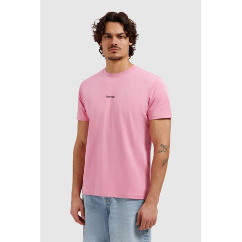 Pure Path regular T-shirt met backprint roze afbeelding