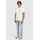 Pure Path regular T-shirt met backprint ecru