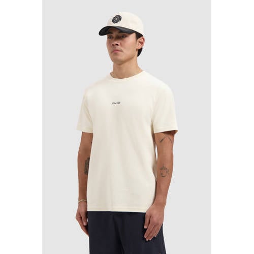 Pure Path regular T-shirt met backprint ecru afbeelding