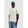 Pure Path relaxed T-shirt met backprint ecru