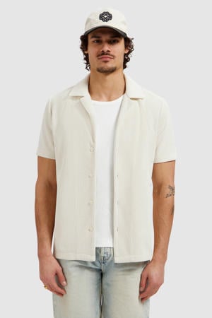 regular casual overhemd ecru