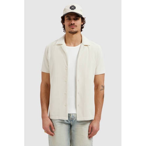 Pure Path regular casual overhemd ecru afbeelding