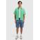 Pure Path denim regular short blauw