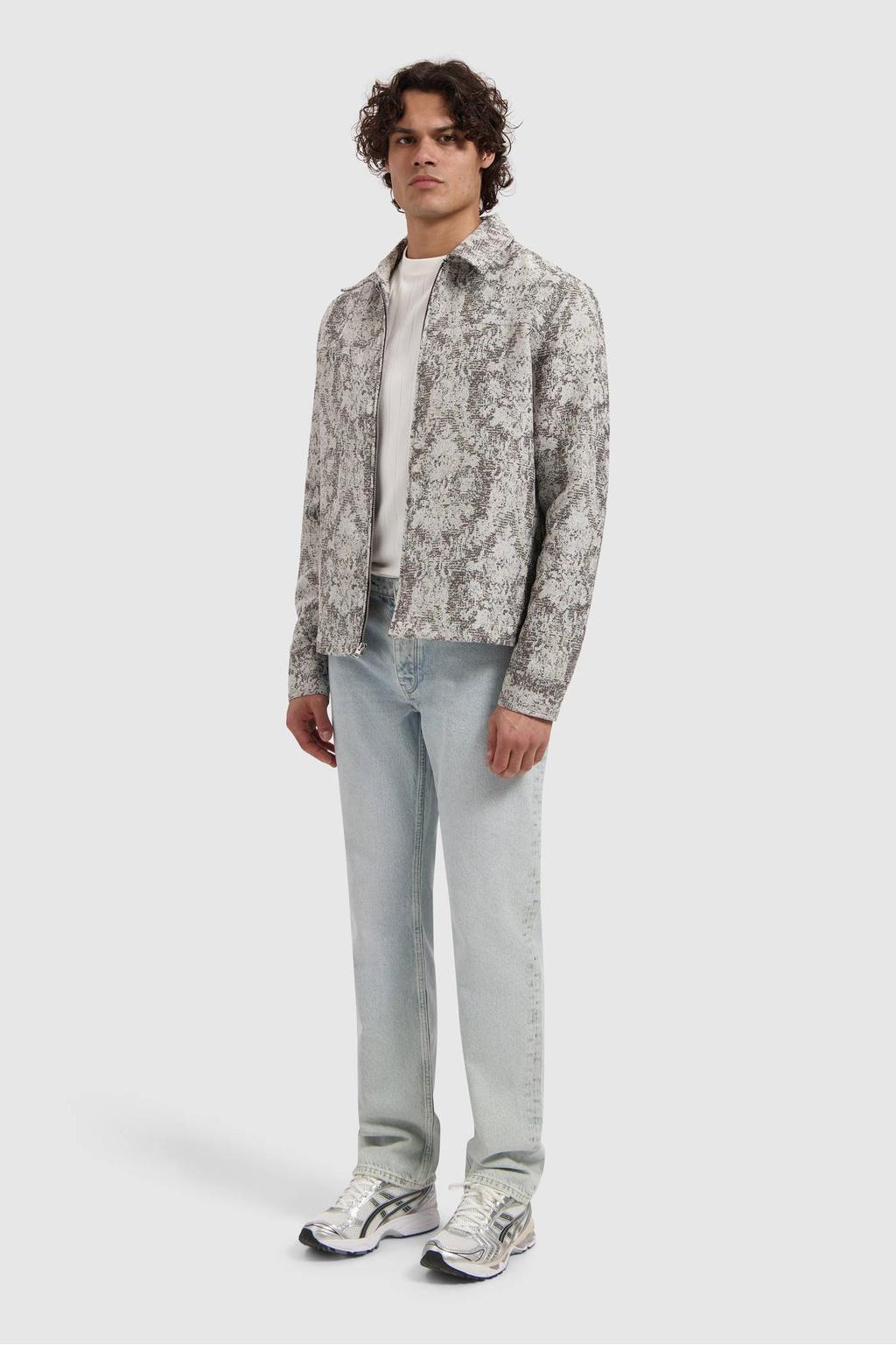 Pure Path Aiden loose fit jeans denim light blue