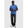 Pure Path relaxed T-shirt met backprint blauw