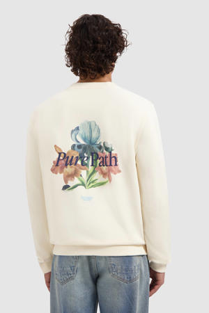 gebloemde sweater