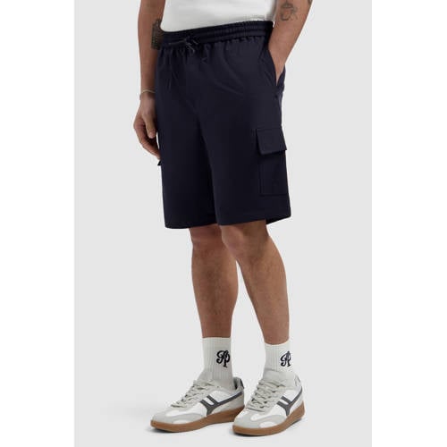 Pure Path regular cargo short donkerblauw afbeelding