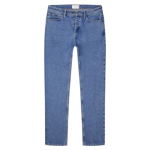 Pure Path Eric regular fit jeans denim mid blue afbeelding