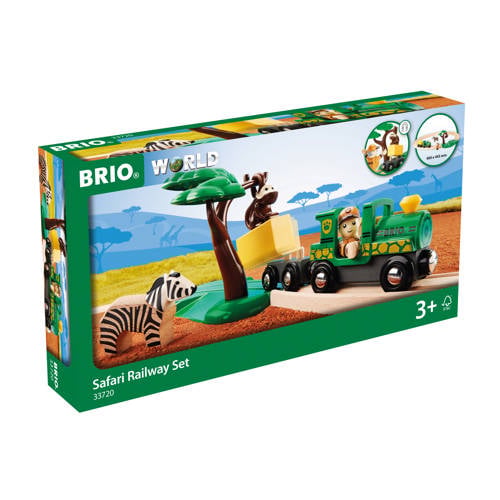 Ravensburger BRIO World Treinset safari - 33720 afbeelding