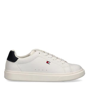 Cooper sneakers wit/donkerblauw