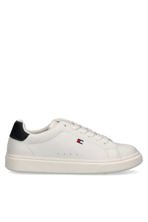 Cooper sneakers wit/donkerblauw