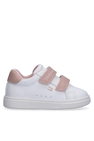 Hector sneakers wit/lichtroze